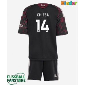 Liverpool Federico Chiesa #14 Replik 3rd trikot Kinder 2026-27 Kurzarm (+ Kurze Hosen)